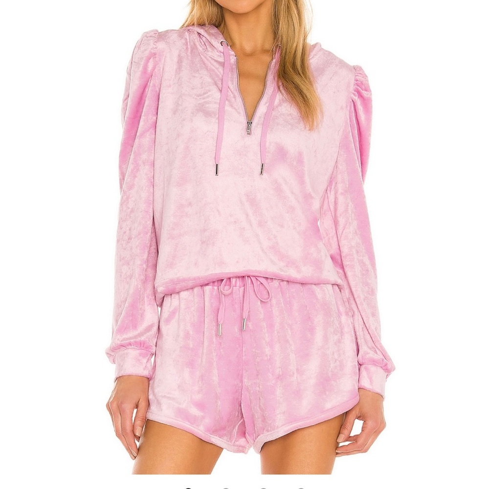 Generation Love Britt velour shorts